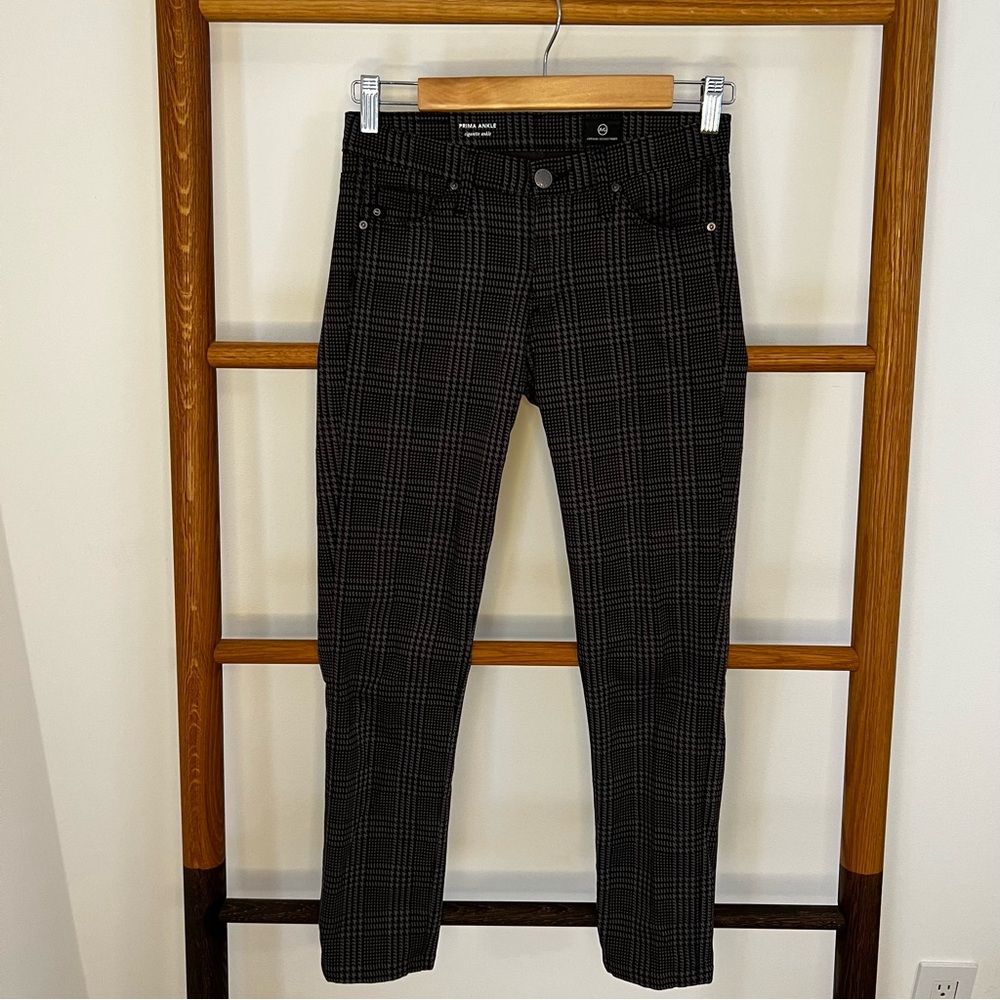 Plaid Skinny Pants